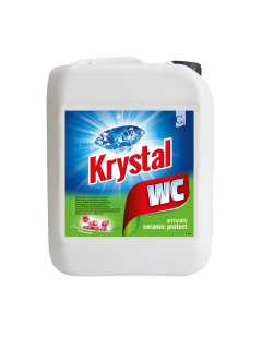 Kristály WC savas kerámiához védelemmel zöld 5l