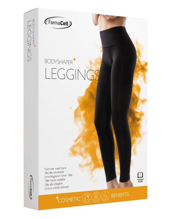 Anticellulit formáló leggings magas derékkal