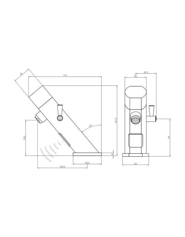 Állvány mosogató akkumulátor fotócellához 2 x 1/2" 4xAA